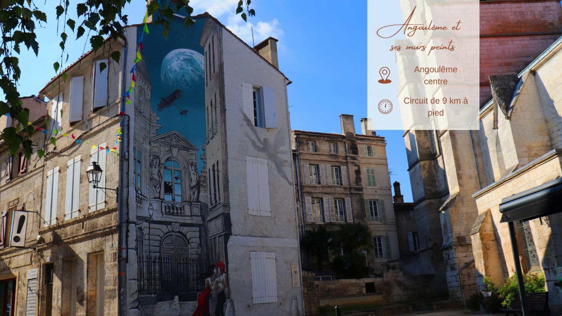 Face A L'Hotel De Ville Grand Et Lumineux Appartement Angouleme Exterior photo